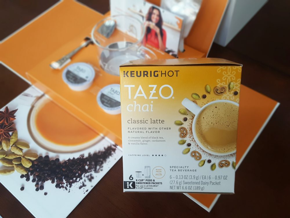 Introducing TAZO® Chai Latte K-Cup® Pods! #SweetMeetsSpicy #ad #IC #ChaiLatte #KCup