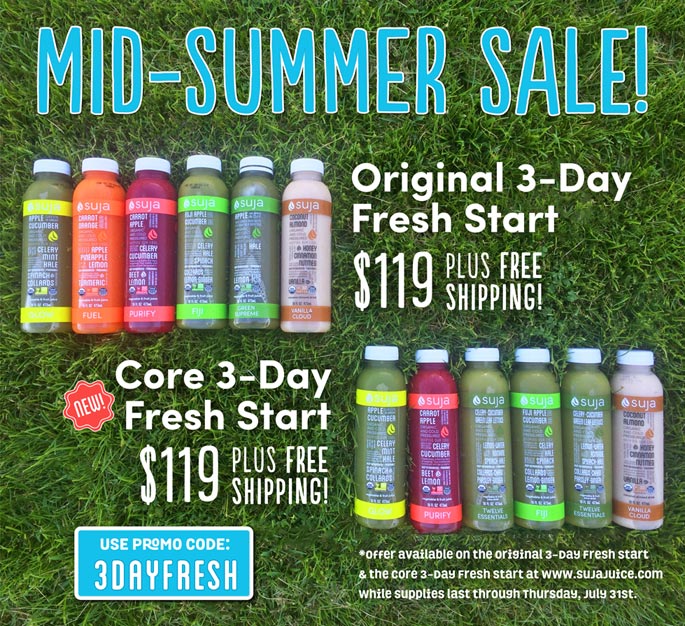 Suja Juice cleanse coupon code