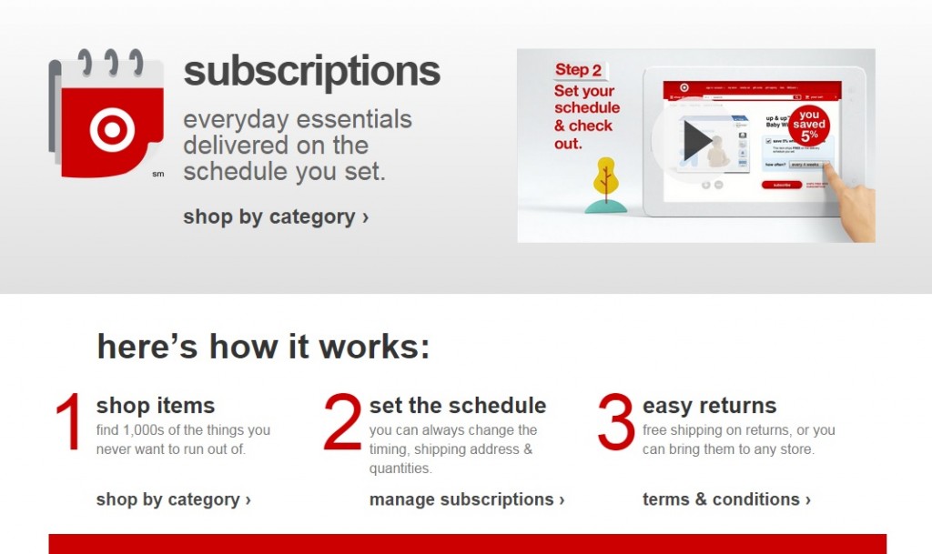 target subscription