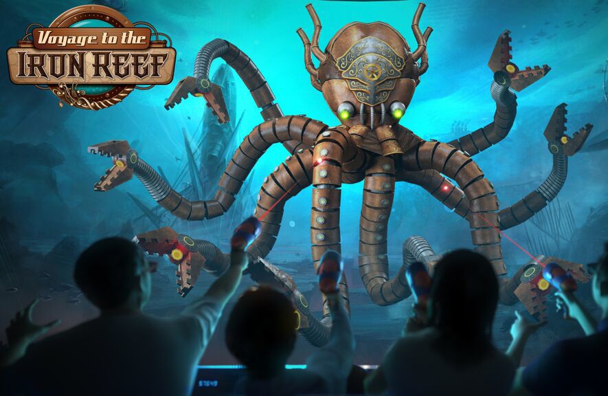 New at Knott’s – Voyage to the Iron Reef!