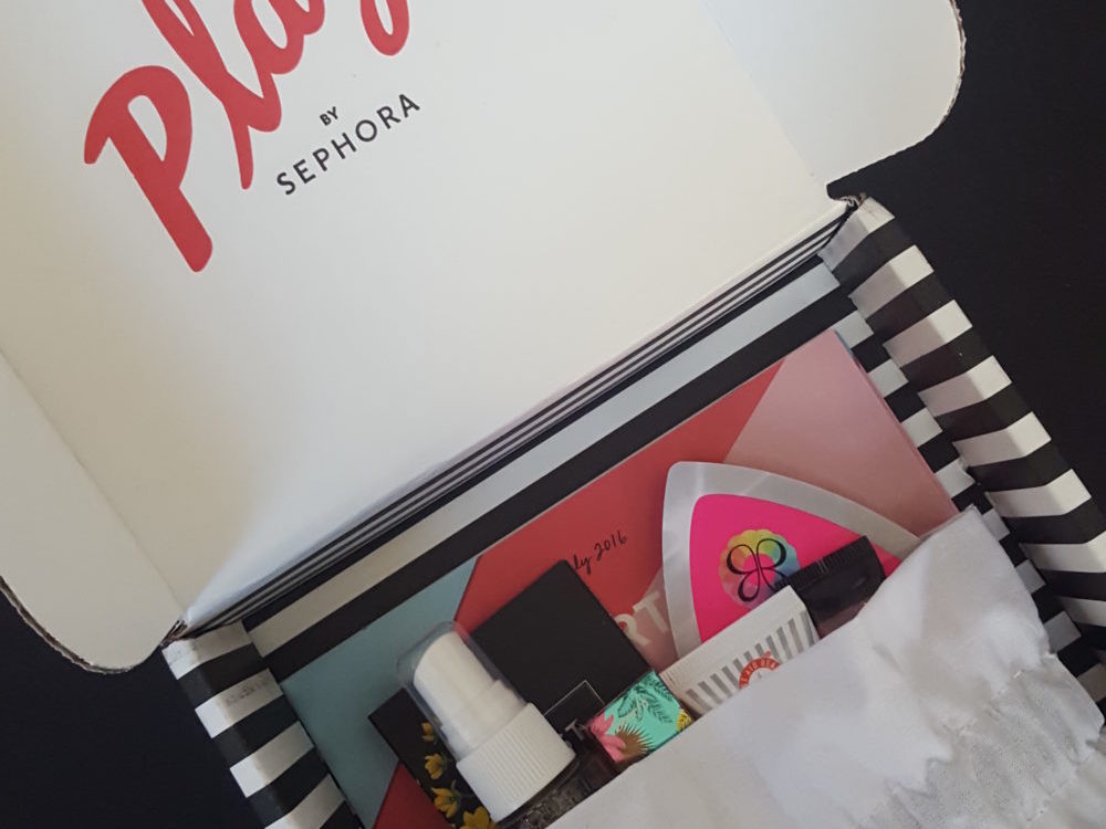 Play by Sephora July 2016 Unboxing