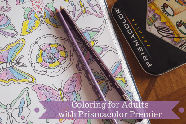 Coloring for Adults with Prismacolor Premier