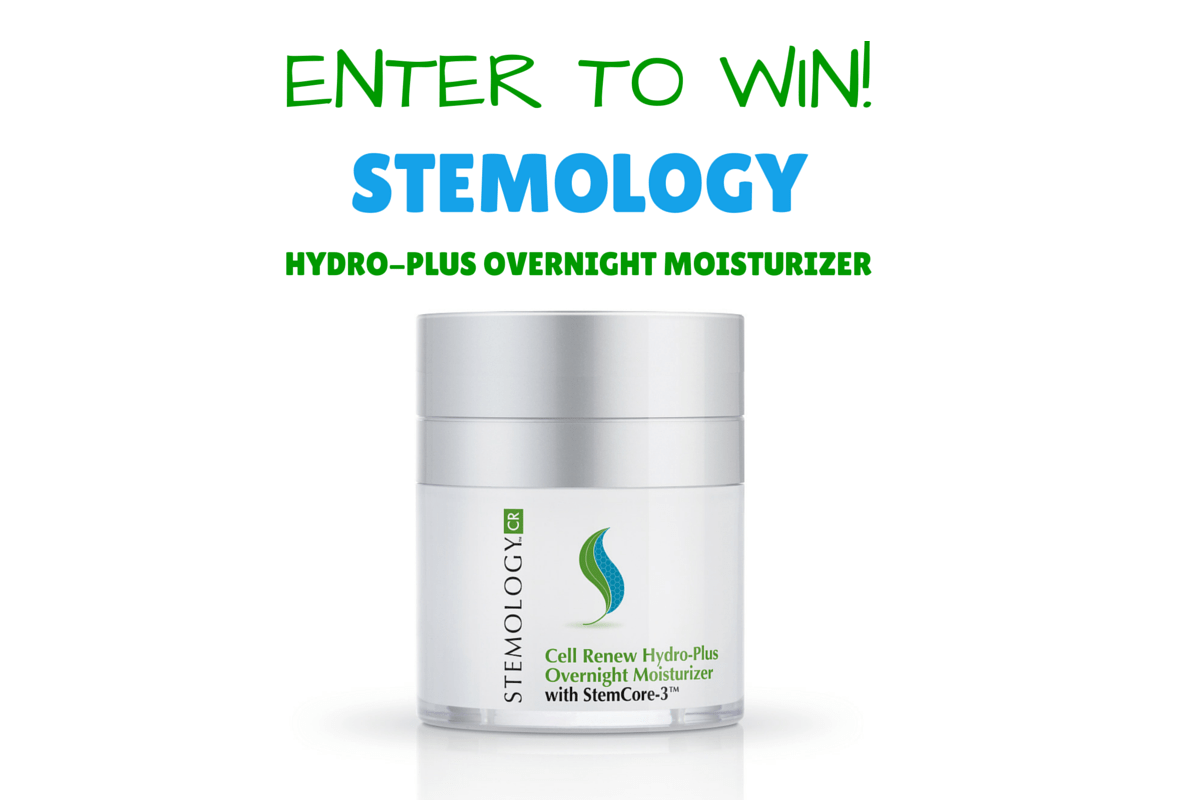 Stemology Giveaway – Win a Hydro-Plus Overnight Moisturizer!