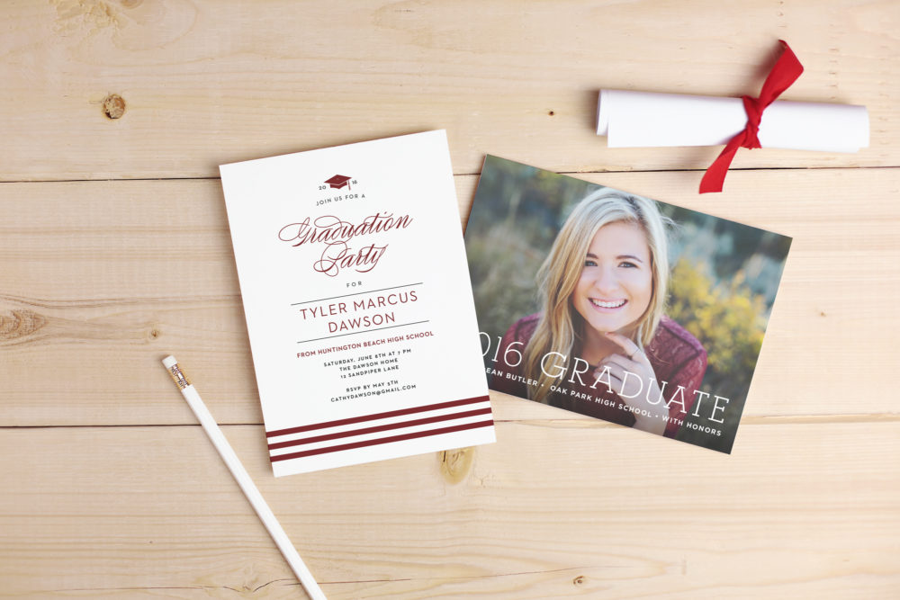 Celebrate with Truly Custom Invitations from Basic Invite #graduation #grad #basicinvite